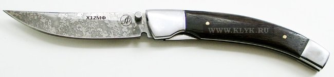 Нож складной Рысь-2 (сталь Х12МФ, венге)