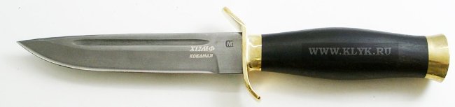 Нож МТ-11 Армейский (сталь Х12МФ, граб, латунь)